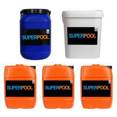 Set 6 - Superpool 5'li Havuz Bakım Kimyasal Seti 25 Kg