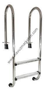 HM 2 Basamaklı Muro Havuz Merdiveni AISI 304 Paslanmaz Çelik