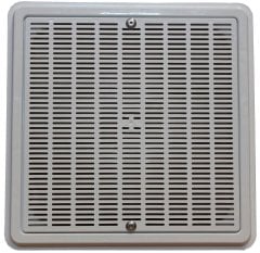 HM 250x250 cm Kare Dip Emiş Izgarası