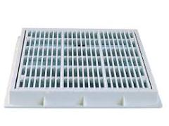 HM 200x200 cm Kare Dip Emiş Izgarası