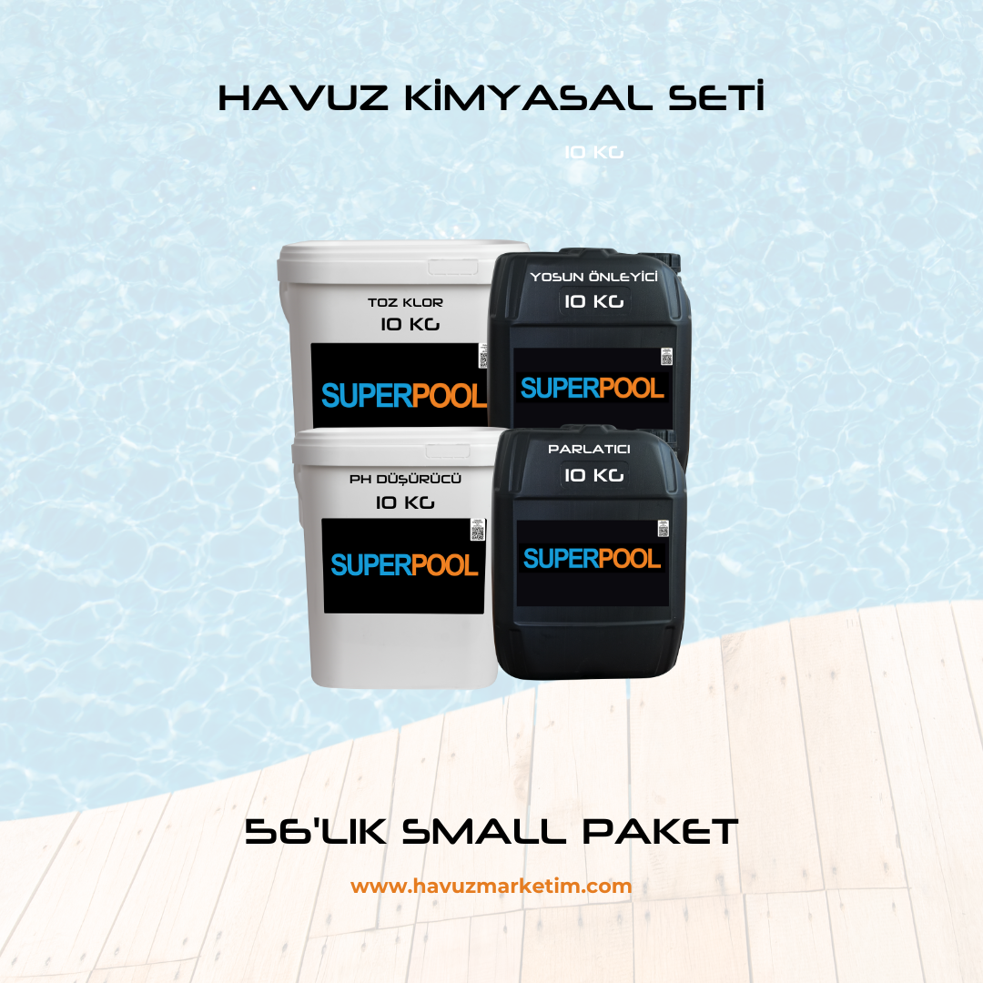 SPP Superpool %56'lık Havuz Kimyasal Paketi Small