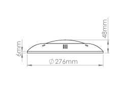 HM TND Beyaz Led Lamba 32 Watt (Sıva Üstü) - Havuz Aydınlatması