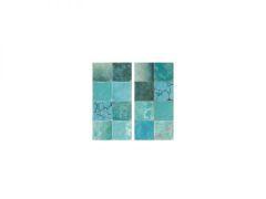 Serapool Piazza Turquoise 33x66cm Porselen Karo