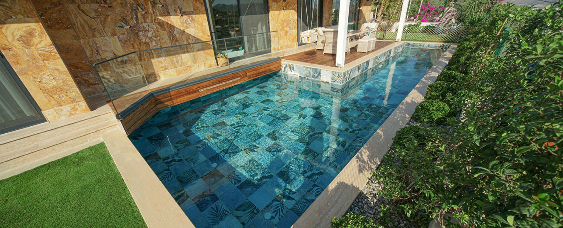 Serapool Tropic Serisi 33x33cm Porselen Seramik Karo