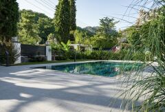 Serapool Cement Grey 33x66cm Porselen Karo