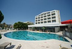 Serapool Pool Garden Beige Flat Tutamak - Havuz Tutamağı