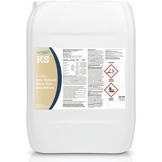 Wtr Ks Sıvı Klor 25 Kg