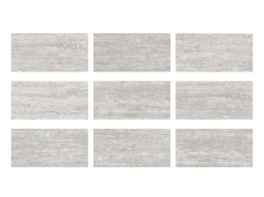 Serapool Silver Traverten Serisi 33x66cm Porselen Karo