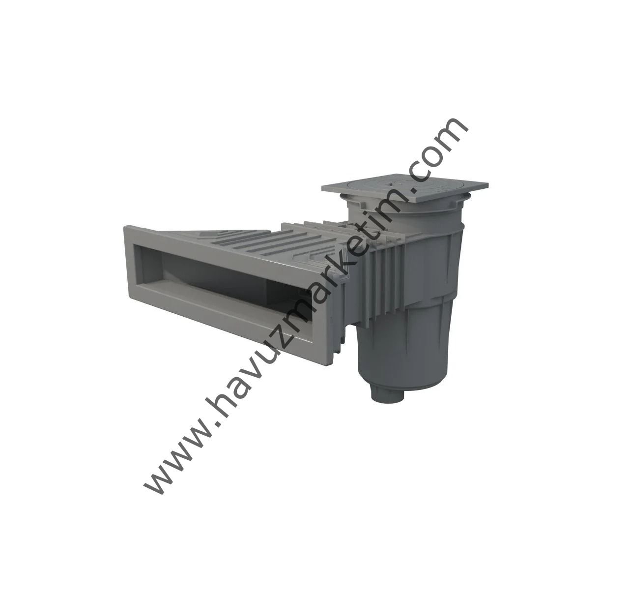 Astralpool NORM 17,5L Skimmer GRİ - Havuz Ekipmanı