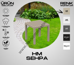 HM Mini Sehpa Kum Gri