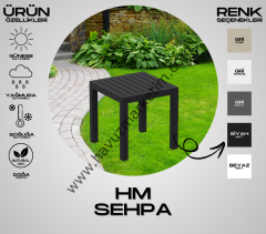 HM  Mini Sehpa Siyah