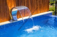 316 Kalite 60x40 Kobra Havuz Şelalesi Paslanmaz