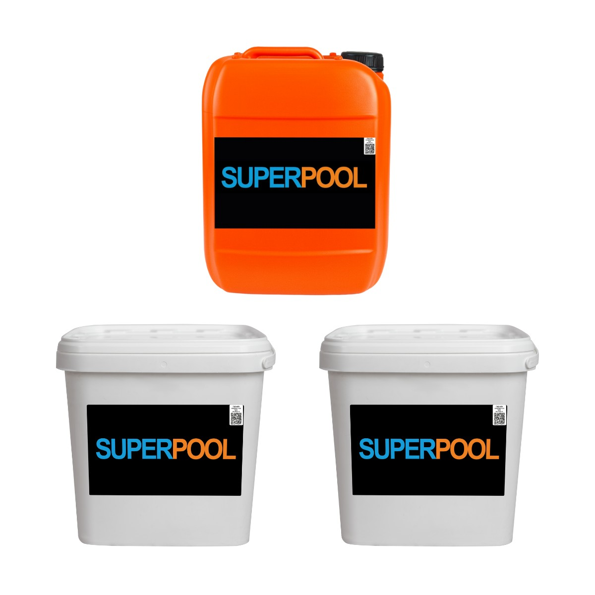 Set 1 - SPP Superpool Toz Klor - Yosun Önleyici - Toz ph Düşürücü Paketi