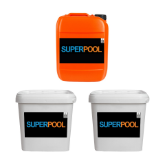 Set 1 - SPP Superpool Toz Klor - Yosun Önleyici - Toz ph Düşürücü Paketi